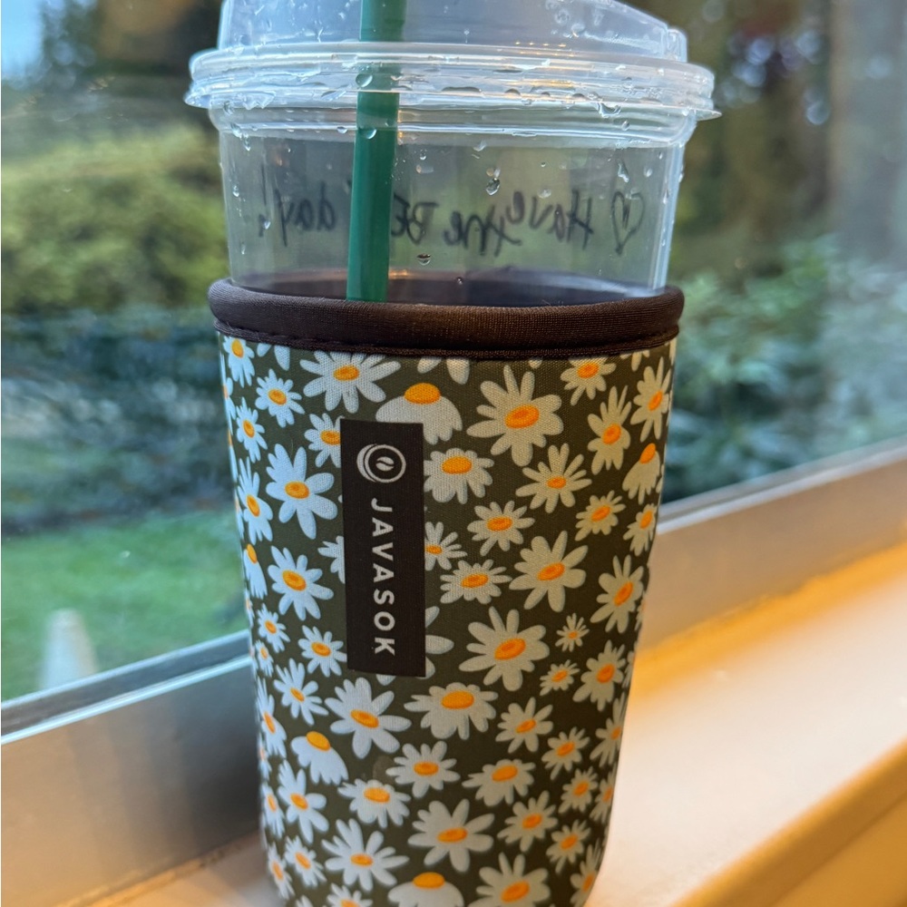 Javasok Chamomile China Neoprene Cup Sleeve